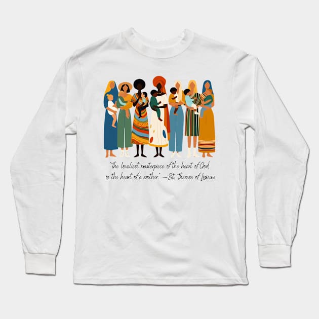 Happy Mother’s Day Long Sleeve T-Shirt by ViaSabo